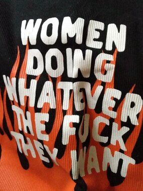Rebel Soul Collective 'Women Doing Whatever The F*ck They Want' Croptop